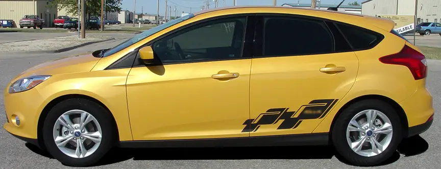 2011-2017 Ford Focus Scatter Graphic Kit