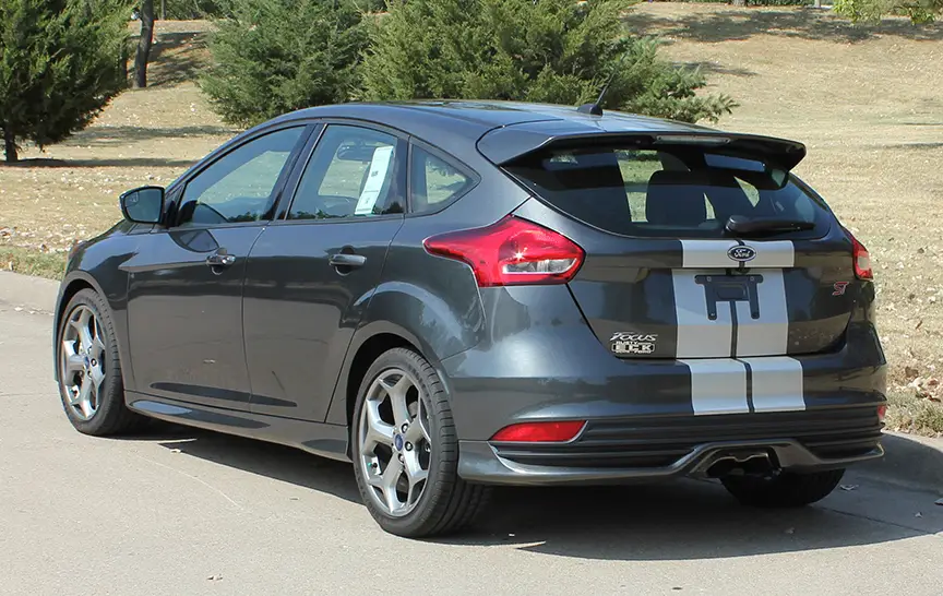 2015-2018 Ford Focus Target Rally Stripe Kit - Image 4