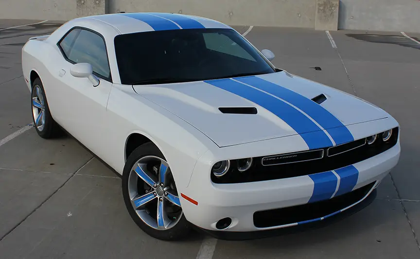 2015-2020 Dodge Challenger Challenge Wing Rally Stripe Kit - Image 2