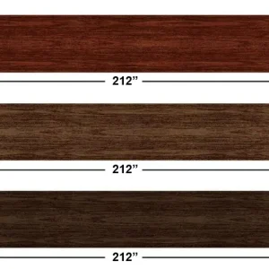 Wood Grain Vinyl Continuous Bulk Panel Kit 24" X 212"