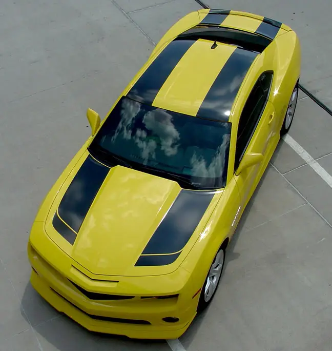 2014-2015 Chevrolet Camaro Bee 2 Racing Stripe Kit (with Spoiler) - Image 2