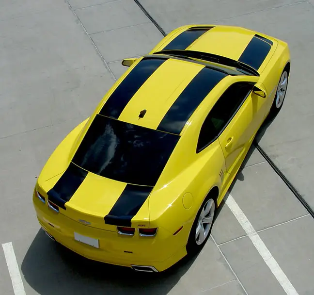2014-2015 Chevrolet Camaro Bee 2 Racing Stripe Kit (with Spoiler)