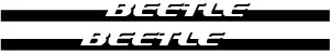 2012-2019 Volkswagen Beetle Rocker 2 Stripe Vinyl Graphic Kit