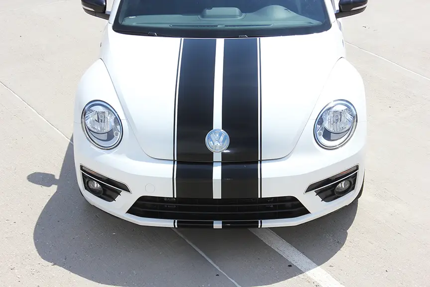 2012-2019 Volkswagen Beetle Rally Stripe Kit - Image 3