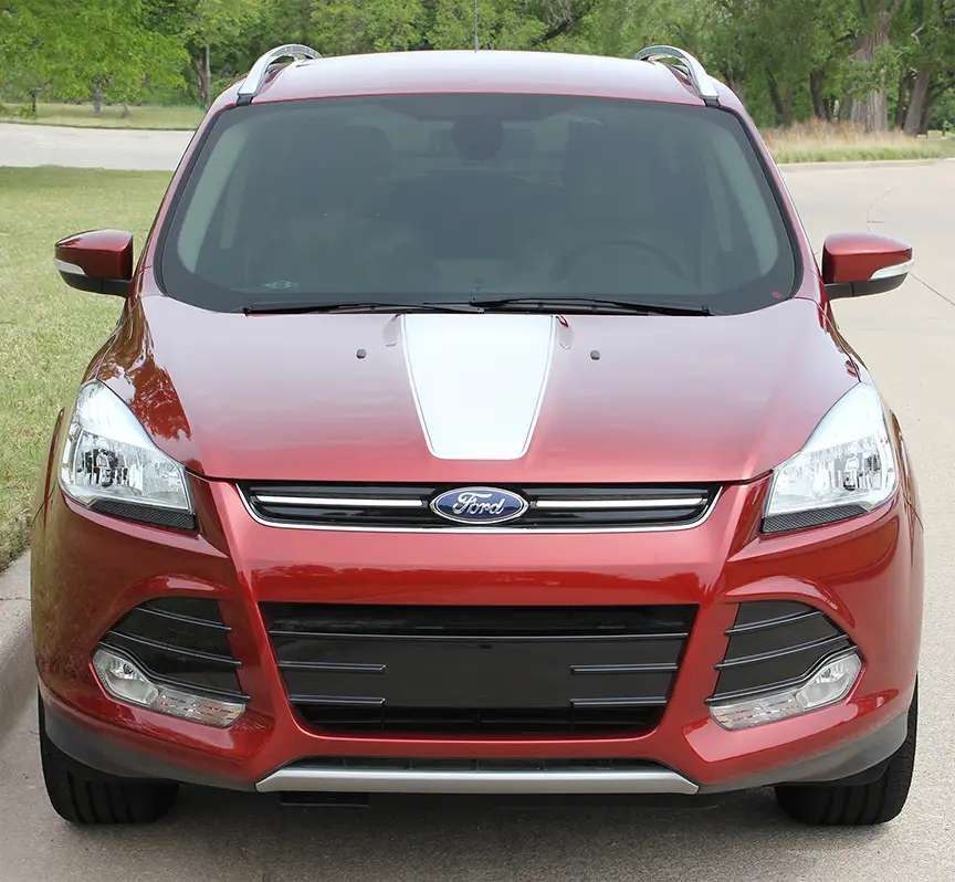 2013-2017 Ford Escape Capture Hood Stripe Kit - Image 2