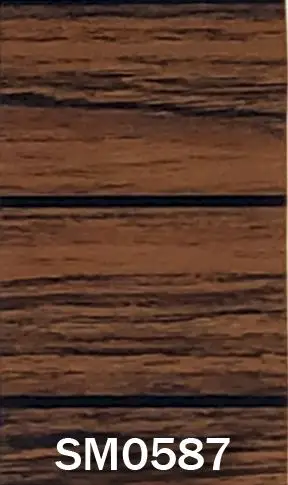Colonial Teak w/ Black Lines Digital Reproduction Wood Grain Vinyl