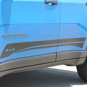 2017-2019 Jeep Compass Course Rocker Graphic Kit