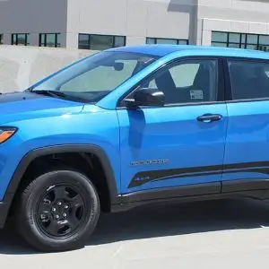 2017-2019 Jeep Compass Course Rocker Graphic Kit