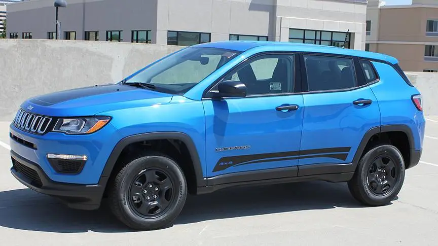 2017-2019 Jeep Compass Course Rocker Graphic Kit