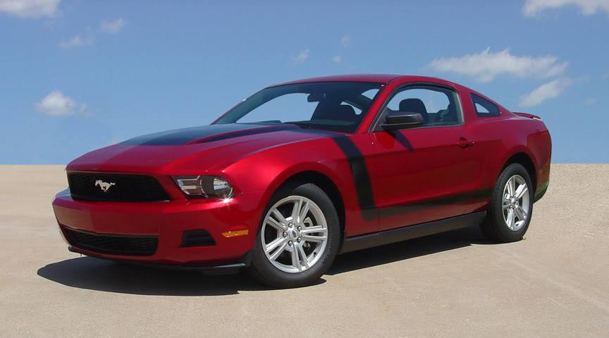 2010-2012 Ford Mustang Dominator Graphic Kit