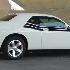 2008-2017 Dodge Challenger Challenge Dual Side Stripe Graphic Kit