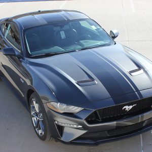 2018-2021 Ford Mustang Euro XL Rally Racing Stripe Kit