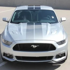 2015-2017 Ford Mustang Faded Rally Racing Stripe Kit