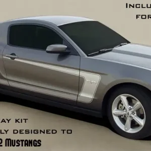 2010-2012 Ford Mustang Getaway Graphic Kit
