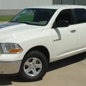 2009-2024 Dodge Ram Power Decals Hood and Bed Stripes Vinyl Graphics Kit