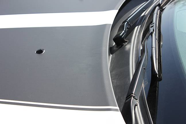 2011-2025 Dodge Durango Propel Hood Stripe Graphic Kit - Image 2