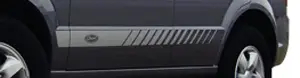 Rocker Strobe 6.0 Versatile Vinyl Stripe Graphic Kit w/Names - Image 2