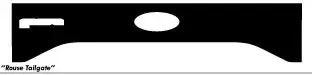 2015- 2020 Ford F-150 Route Vinyl Tailgate Graphic Kit - Image 3