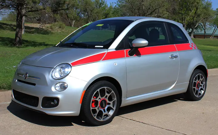 2011-2017 Fiat 500 SE5 Checkered Flag
