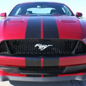 2018 2019 2020 2021 Mustang Stage Rally Stripes Vinyl Graphics Decal Kit(Convertible Option)
