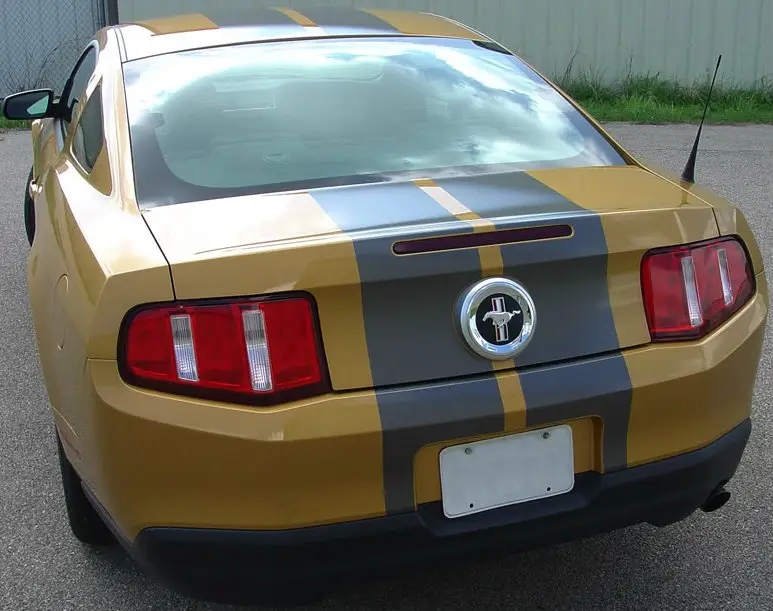 2010-2012 Ford Mustang Stampede Racing Stripe Graphic Kit