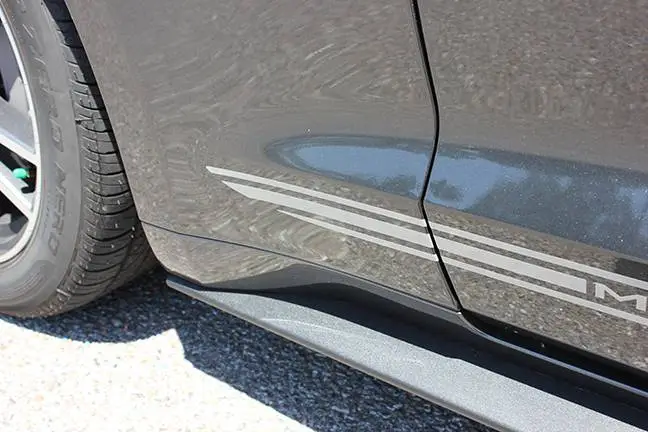 2015-UP Ford Mustang Faded Triline Rocker Stripe Kit - Image 3