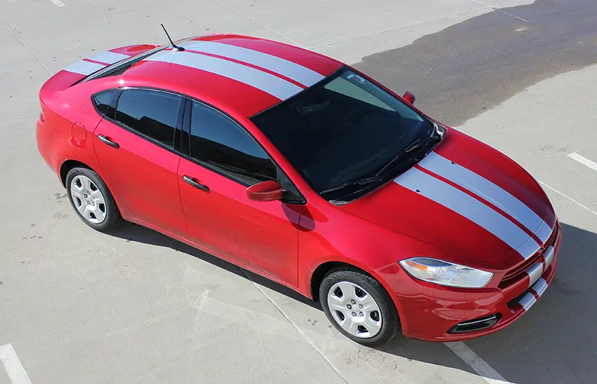 2013-2016 Dodge Dart Rally Car Racing Stripe Kit