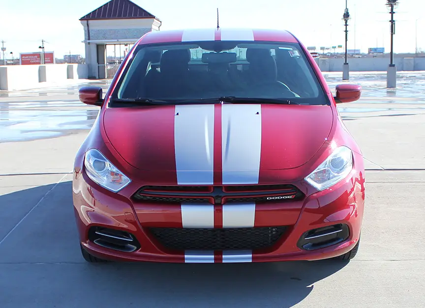 2013-2016 Dodge Dart Rally Car Racing Stripe Kit - Image 2