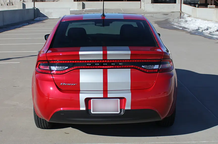 2013-2016 Dodge Dart Rally Car Racing Stripe Kit - Image 3