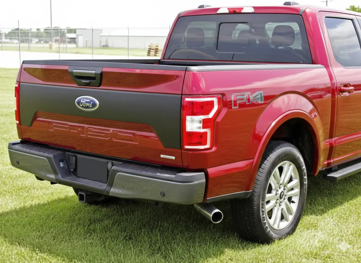 2015- 2020 Ford F-150 Route Vinyl Tailgate Graphic Kit - Image 2