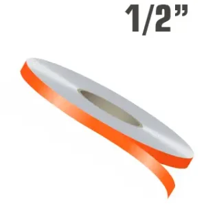 1/2" x 150' Single Line Single Color Vinyl Stripe Roll